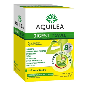 Cerca Offerte di aquilea digest total 8 in 1 dispositivo medico per il benessere gastrointestinale 12 stick gusto camomilla e acquista online