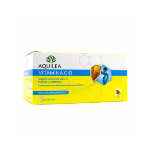 aquilea vitamina c+d 28 bustine st bugiardino cod: 980476891 