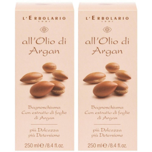 Cerca Offerte di argan bagnoschiuma 250 ml 2x250 ml schiuma da bagno e acquista online
