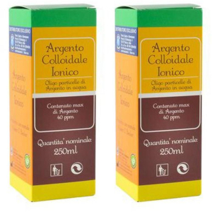 Cerca Offerte di argento colloidale ionico 40ppm certificato 250 ml 2x250 ml soluzione e acquista online