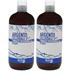 Cerca Offerte di argento colloidale plus maxi 20ppm 2x500 ml e acquista online