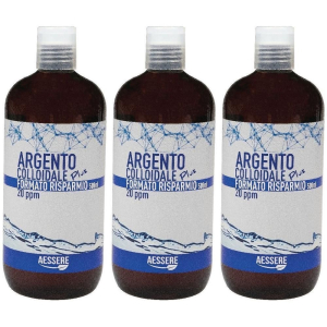 Cerca Offerte di argento colloidale plus maxi 20ppm 3x500 ml e acquista online