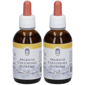 Cerca Offerte di argento colloidale supremo 10 ppm 2x50 ml soluzione e acquista online