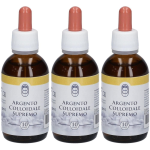Cerca Offerte di argento colloidale supremo 10 ppm 3x50 ml soluzione e acquista online