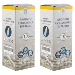 Cerca Offerte di argento colloidale supremo 10ppm certificato con contagocce 100 ml 2x1 e acquista online
