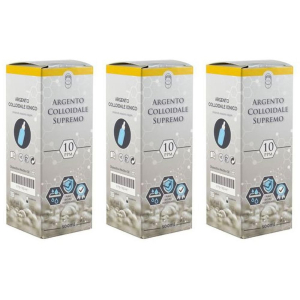 Cerca Offerte di argento colloidale supremo 10ppm certificato con contagocce 100 ml 3x1 e acquista online