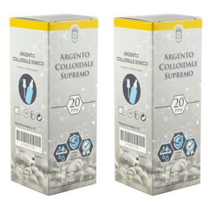 Cerca Offerte di argento colloidale supremo 20ppm 100 ml spray + contagocce 2x100 ml so e acquista online