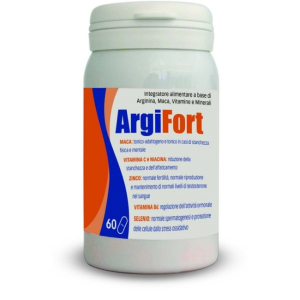 Argifort 60 compresse integratore alimentare con arginina, maca, vitamine e minerali - fa\' farma srl