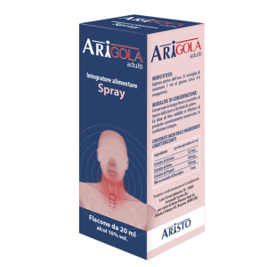 arigola adulti spray 20ml bugiardino cod: 975516422 