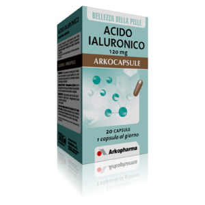 acido ialuronico 20 capsule arkopharma bugiardino cod: 926620220 
