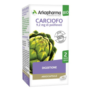 arkocps carciofo bio 40 capsule bugiardino cod: 978592261 