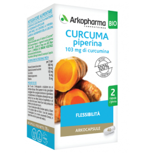 arkocps curcuma+piperina130cps bugiardino cod: 985976529 
