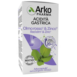 Arkocps olmo rosso & zinco 40 capsule