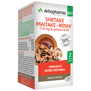 arkocps shiitake mait rei40 capsule bugiardino cod: 982751000 