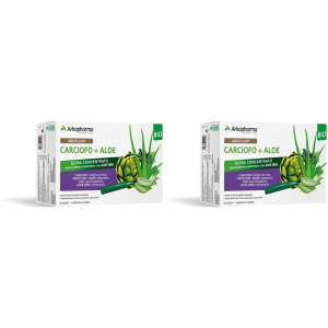 Cerca Offerte di arkofluidi carciofo+aloe vera 20 flaconcini set da 2 2x300 g soluzione e acquista online