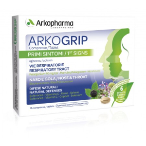 arkogrip 15 compresse bugiardino cod: 975089119 