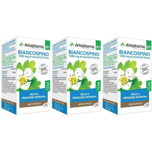 Cerca Offerte di arkopharma arkocapsule biancospino 3x19 g capsule e acquista online