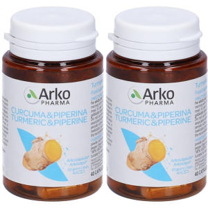 Cerca Offerte di arkopharma arkocapsule curcuma + piperina capsule 2x19 g e acquista online