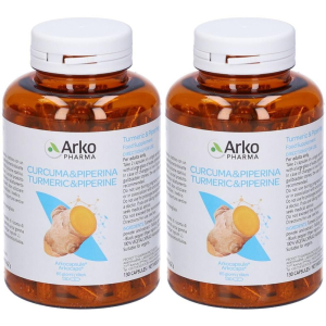 Cerca Offerte di arkopharma arkocapsule curcuma + piperina capsule 2x62 g e acquista online