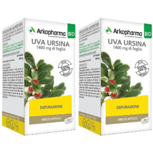 Cerca Offerte di arkopharma arkocapsule® uva ursina set da 2 2x19 g capsule e acquista online