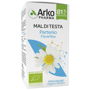 Cerca Offerte di arkopharma partenio integratore per il mal di testa 45 capsule e acquista online