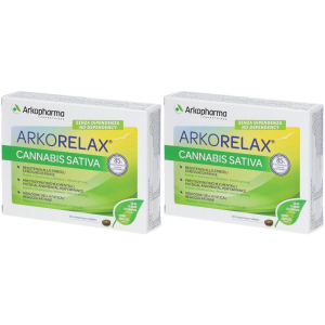 Cerca Offerte di arkorelax® cannabis sativa set da 2 2x28 g compresse e acquista online