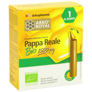 arkoroyal pappa reale bio 10 flaconi bugiardino cod: 970869309 