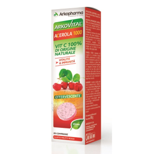 arkovital acerola effervescenti 20 compresse bugiardino cod: 981443120 