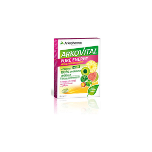 arkovital pure energie 30 compresse bugiardino cod: 971308426 