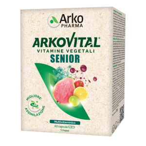 arkovital senior 60cps bugiardino cod: 985494273 