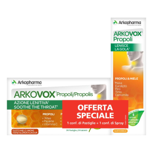 arkovox propoli pack 24cpr+spr bugiardino cod: 982750628 