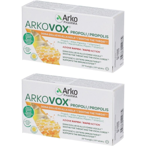 Cerca Offerte di arkovox® propoli pastiglie gusto miele limone 2x48 g compresse e acquista online