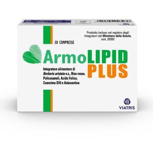 armolipid plus - integratore per il colesterolo - 30 compresse