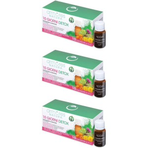 Cerca Offerte di armores natura 10 giorni detox flaconcini da ml 3x10x10 ml soluz e acquista online