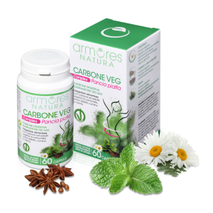 Armores natura carbone veg complex pancia piatta 60 capsule