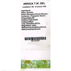 arnica tm gel 75ml bugiardino cod: 907320586 