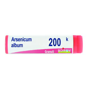 arsenicum album 200k gr 1g bugiardino cod: 047850351 