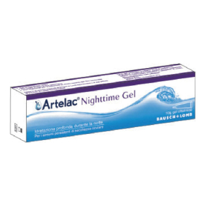 artelac nighttime gel 10g bugiardino cod: 982945521 