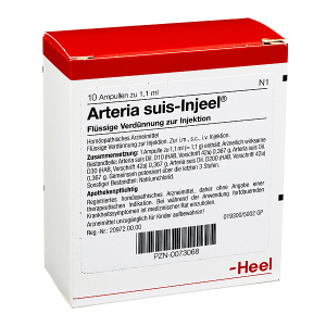 ARTERIA SUIS INJ 10F 1,1ML HEE