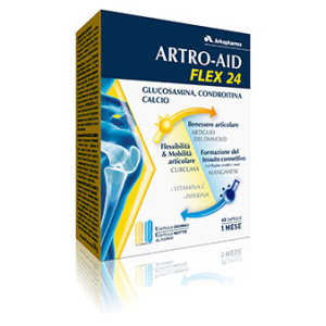 artro aid flex 24 60 capsule arkofarm bugiardino cod: 970487346 