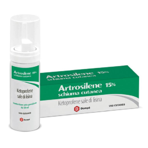 artrosilene 15% cutanea schiuma 50 ml bugiardino cod: 024022143 
