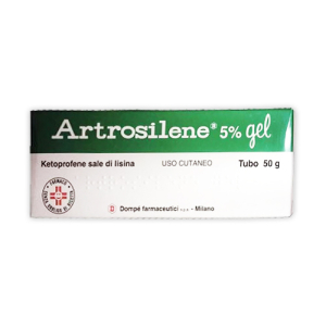 artrosilene gel 50g 5% bugiardino cod: 024022117 