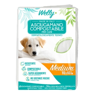 Cerca Offerte di Asciugamano compostabile per cani - 3 asciugamani medium da 80 x 60 cm e acquista online