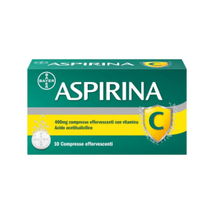 aspirina*10cpr eff 400+240mg bugiardino cod: 036067078 