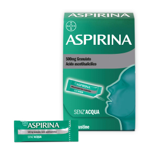 aspirina os granulare 10 bustine 500mg bugiardino cod: 004763405 
