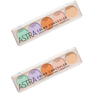 Cerca Offerte di astra make-up color concealer - palette viso correttori cromatici 2x6, e acquista online