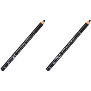 Cerca Offerte di astra make-up deep black smoky - matita occhi nera sfumabile 2x1 st e acquista online