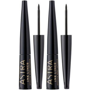Cerca Offerte di astra make-up ink liner - eyeliner mat nero intenso 2x1 st e acquista online