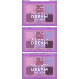 Cerca Offerte di astra make-up private dream eyes palette tonalità 01 garden 3x1 st e acquista online