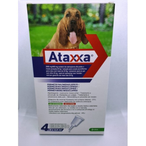 ataxxa spot on 4 pipette 4ml 25kg bugiardino cod: 104800141 